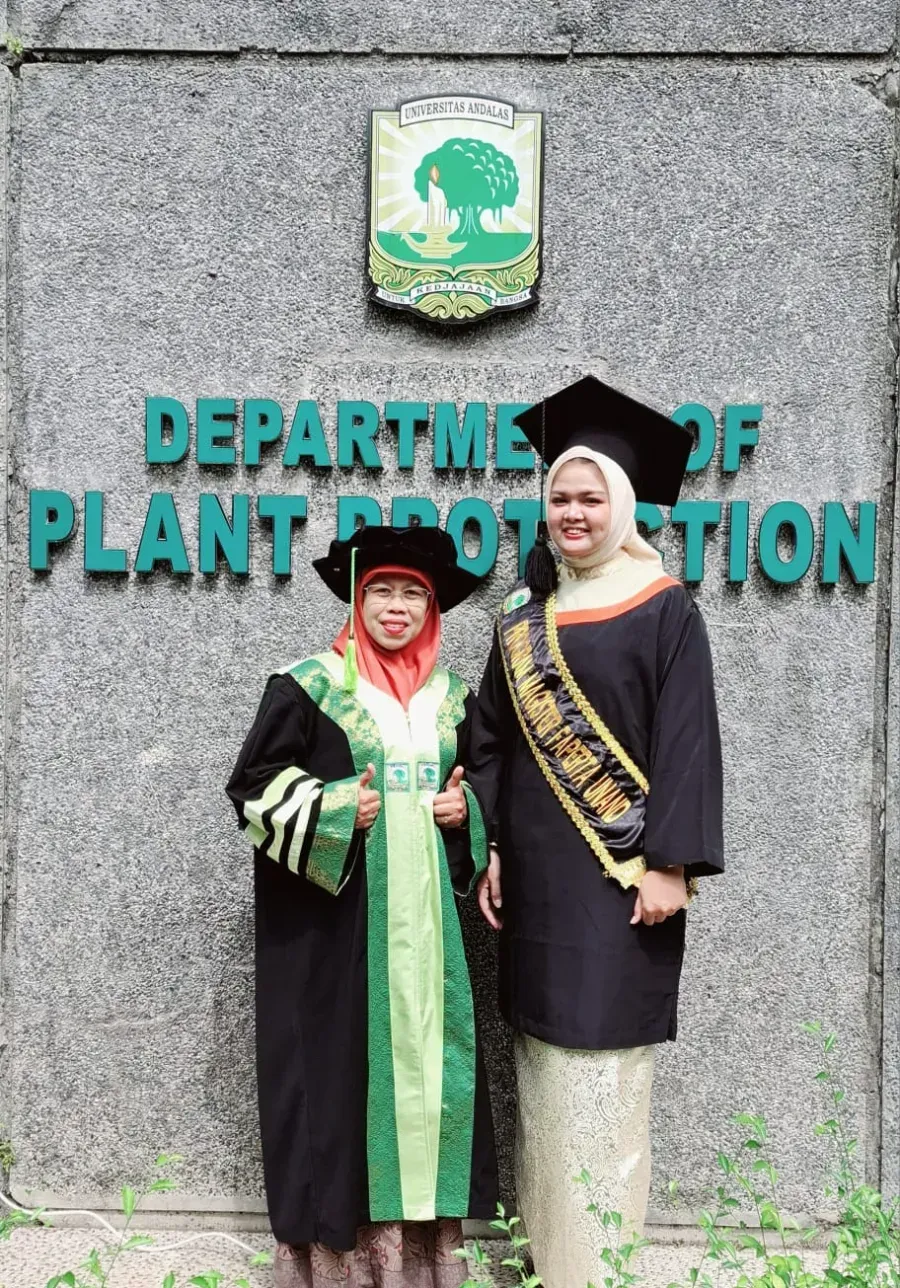 Anisa P. Harliana, Plant Protection Master's Study Program graduate